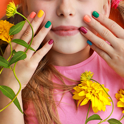 Gel Polish Change on Toes